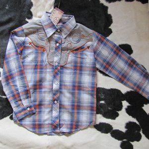 ROPER KIDS WESTERN STYLE SHIRT BRAND NEW WITH TA